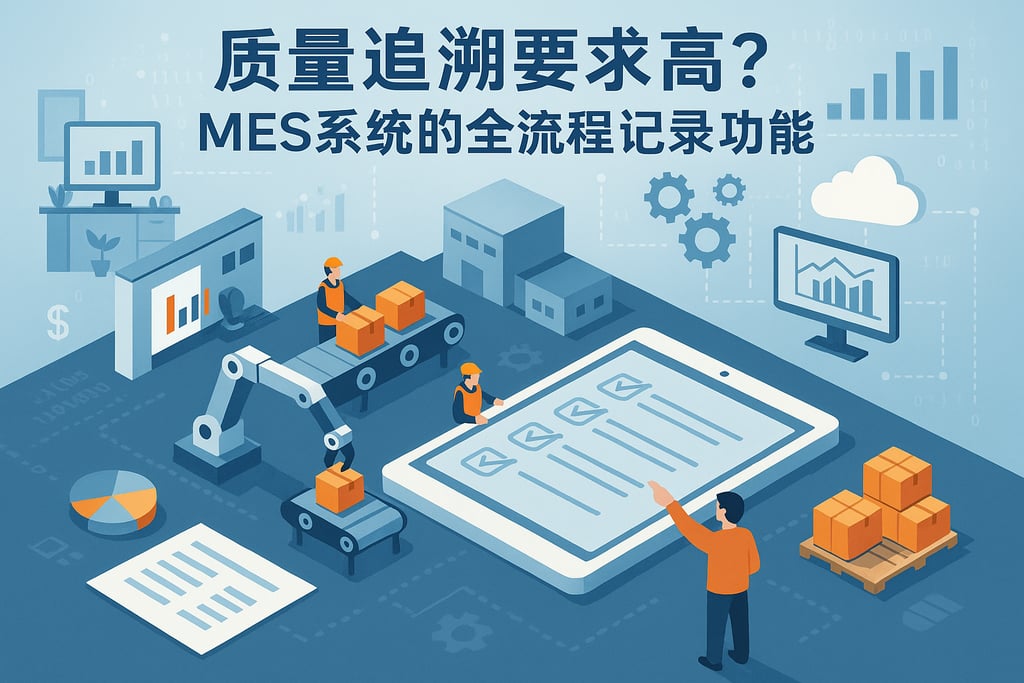质量追溯要求高？MES系统的全流程记录功能