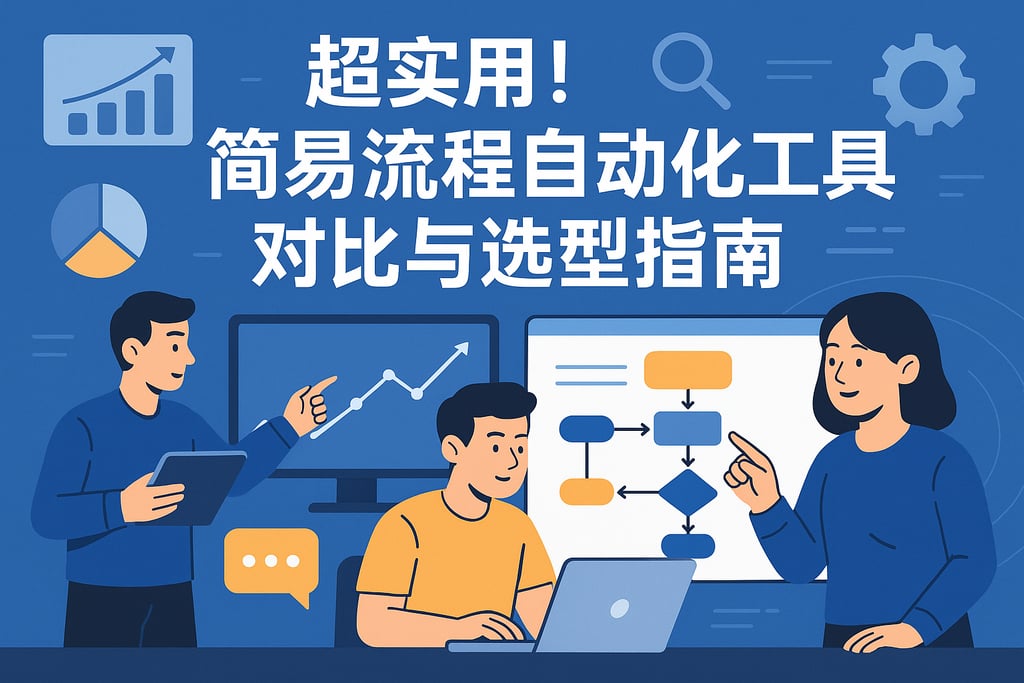 超实用！简易流程自动化工具对比与选型指南