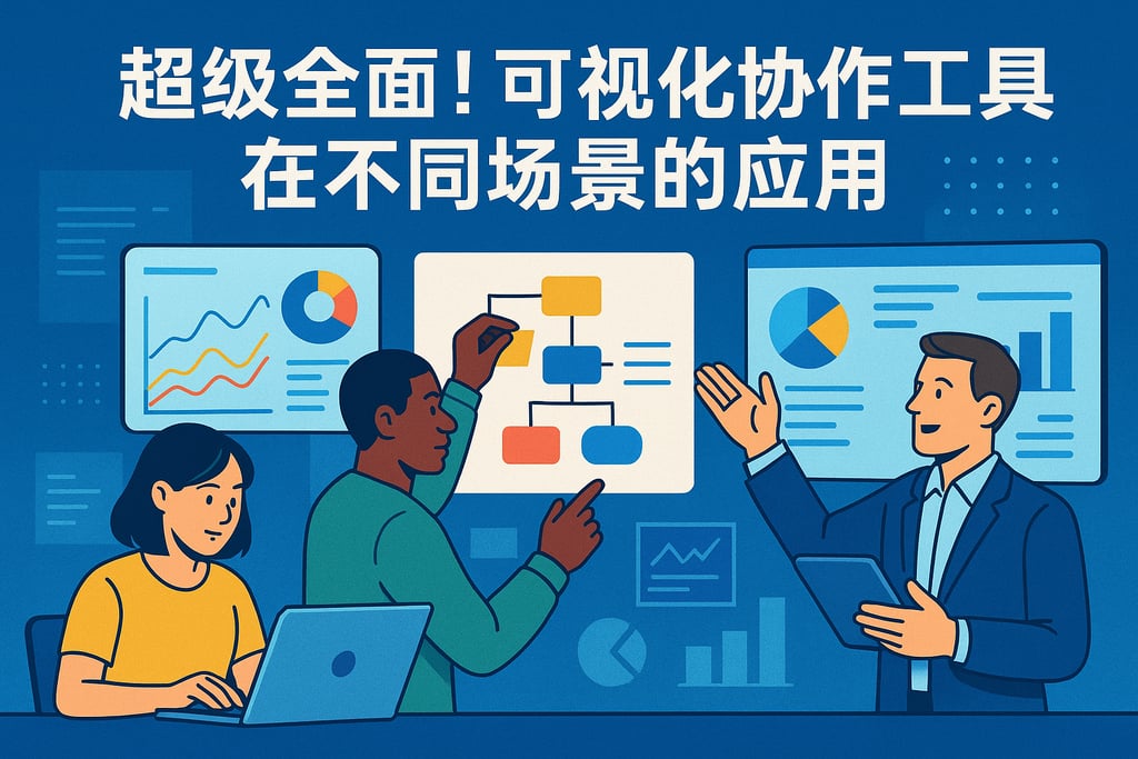 超级全面！可视化协作工具在不同场景的应用