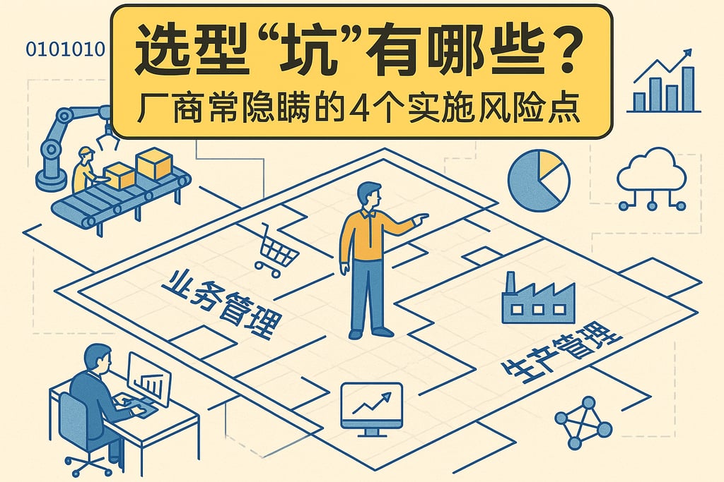 选型“坑”有哪些？厂商常隐瞒的4个实施风险点