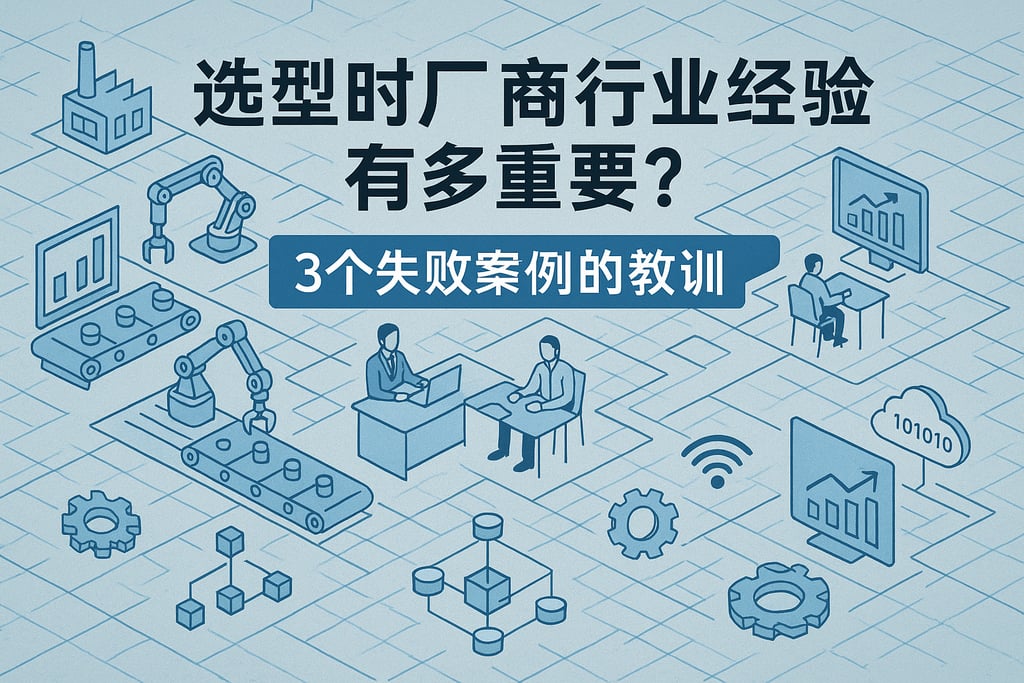 选型时厂商行业经验有多重要？3个失败案例的教训