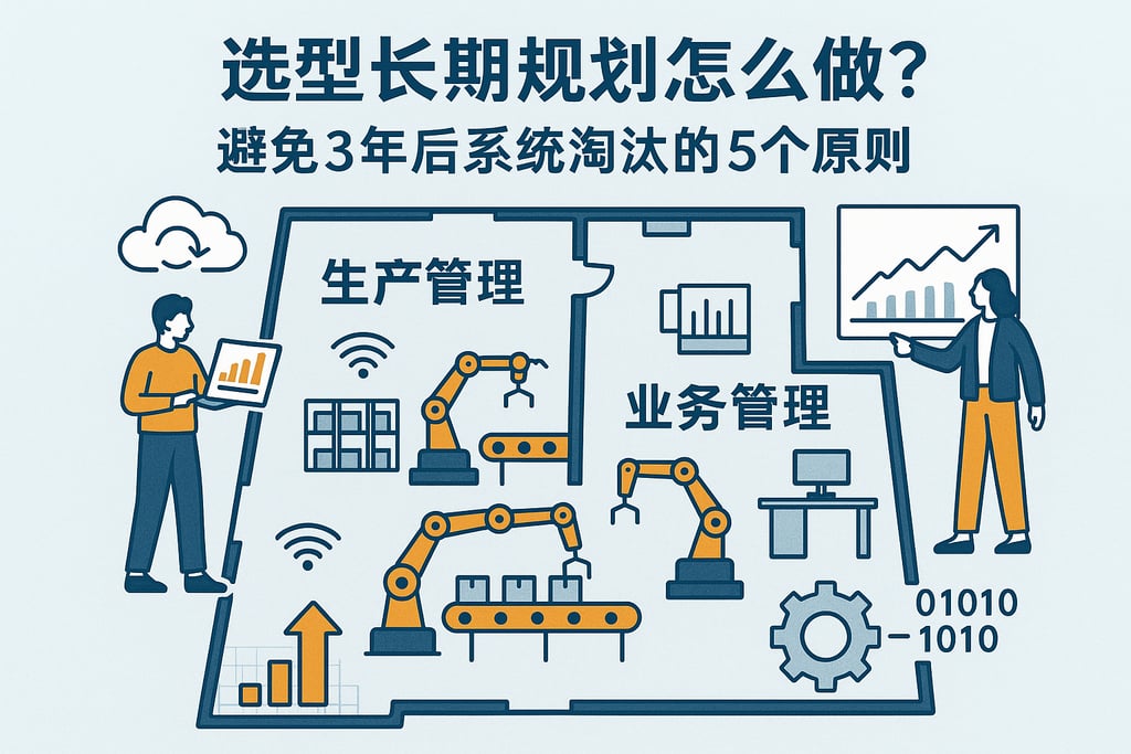 选型长期规划怎么做？避免3年后系统淘汰的5个原则