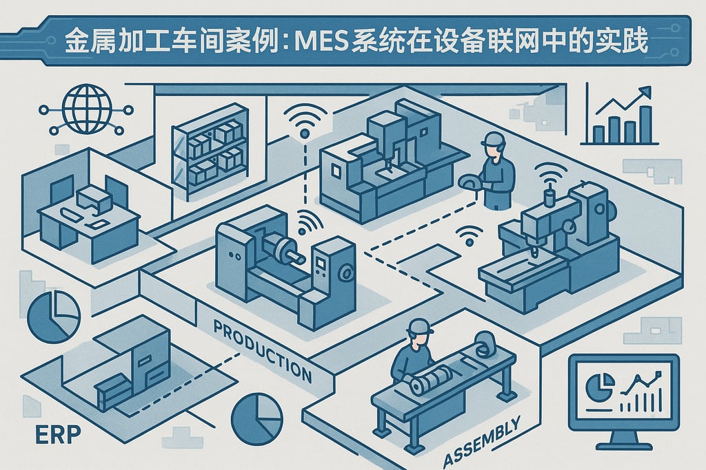 金属加工车间案例：MES系统在设备联网中的实践