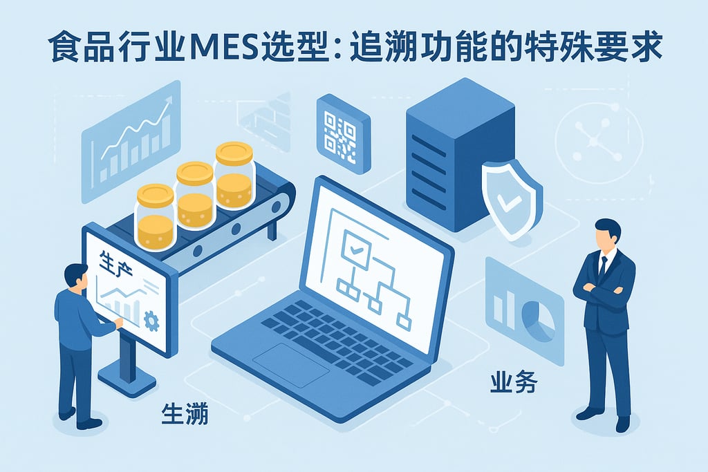 食品行业MES选型：追溯功能的特殊要求