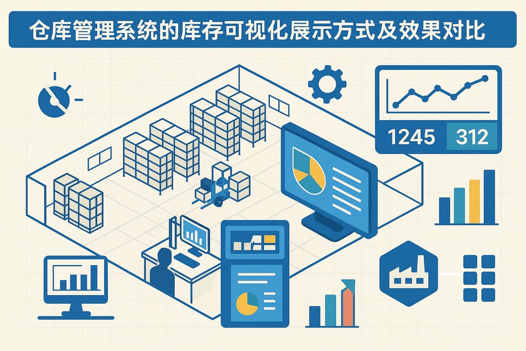 仓库管理系统的库存可视化展示方式及效果对比 | 零代码企业数字化知识站