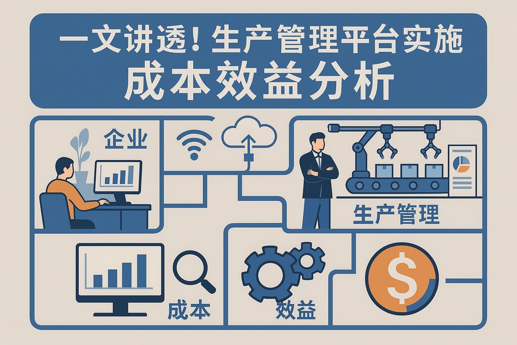 一文讲透！生产管理平台实施的成本效益分析
