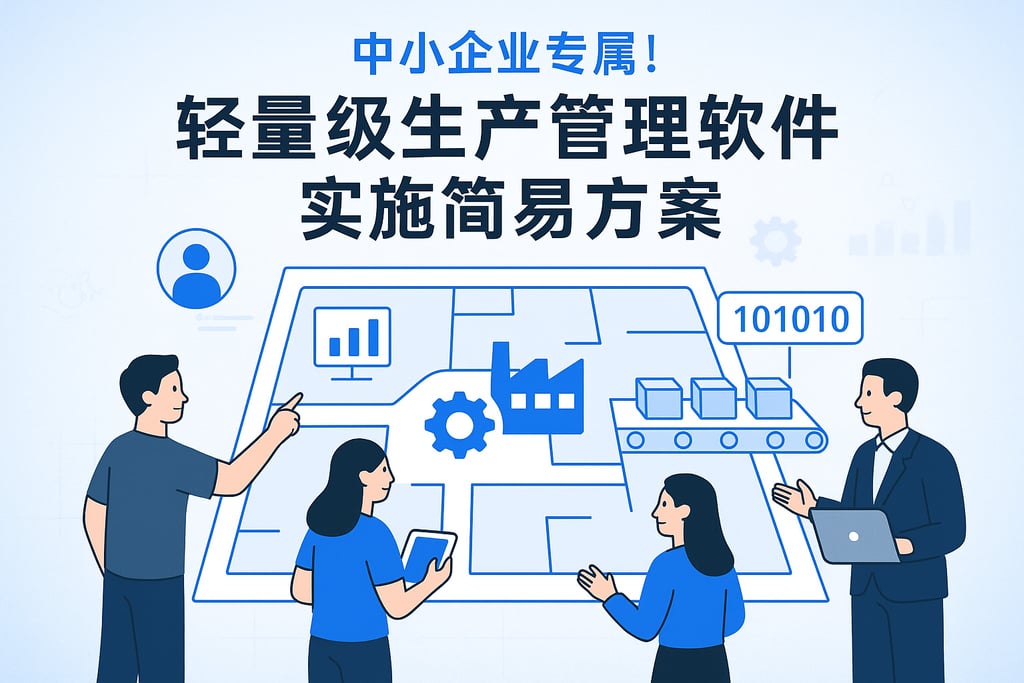 中小企业专属！轻量级生产管理软件实施简易方案