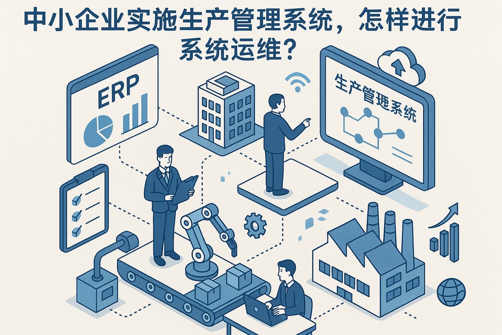中小企业实施生产管理系统，怎样进行系统运维？