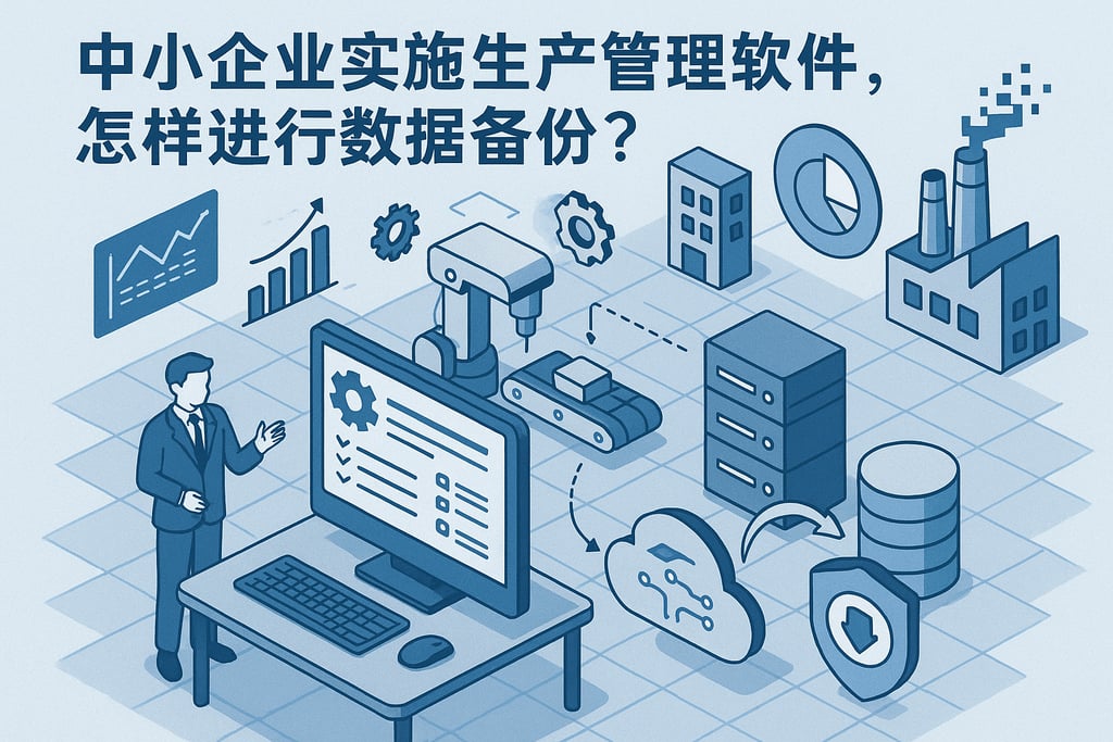 中小企业实施生产管理软件，怎样进行数据备份？