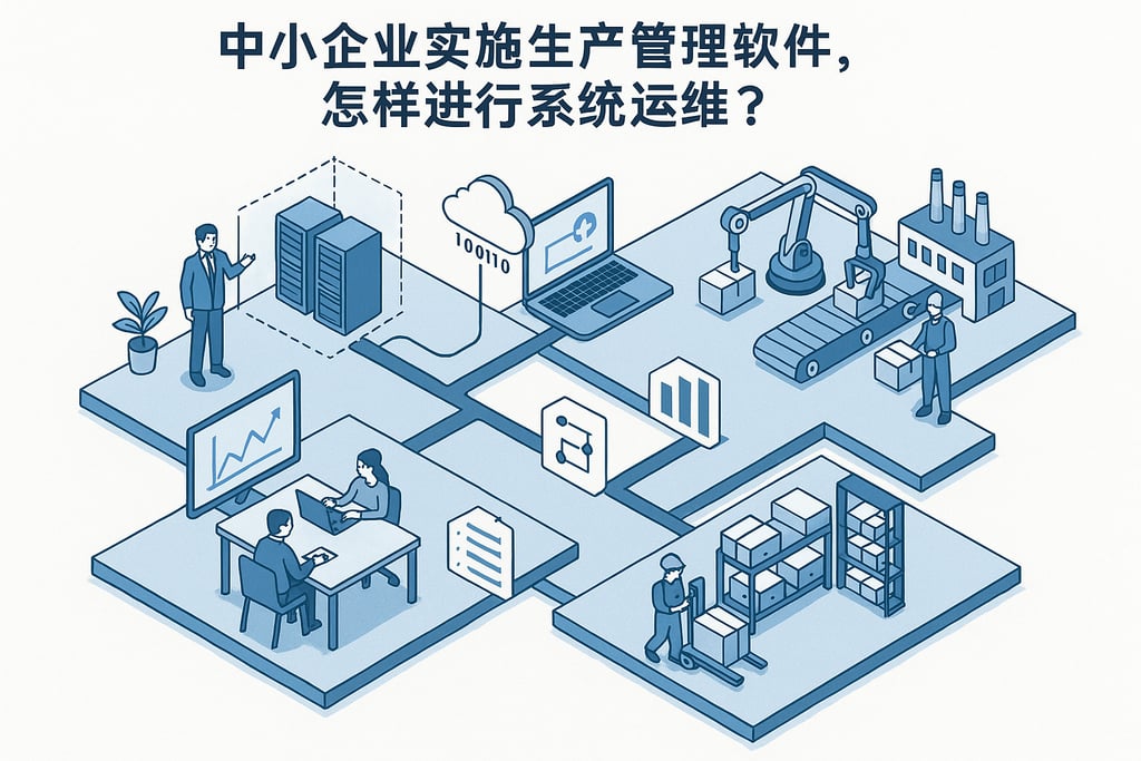 中小企业实施生产管理软件，怎样进行系统运维？