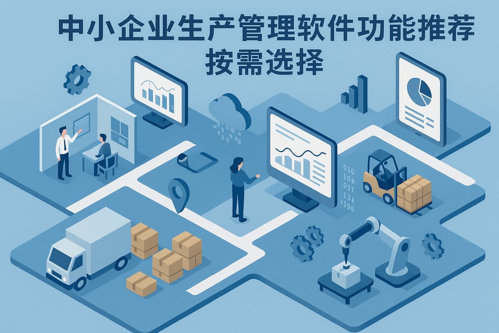 中小企业生产管理软件功能推荐，按需选择