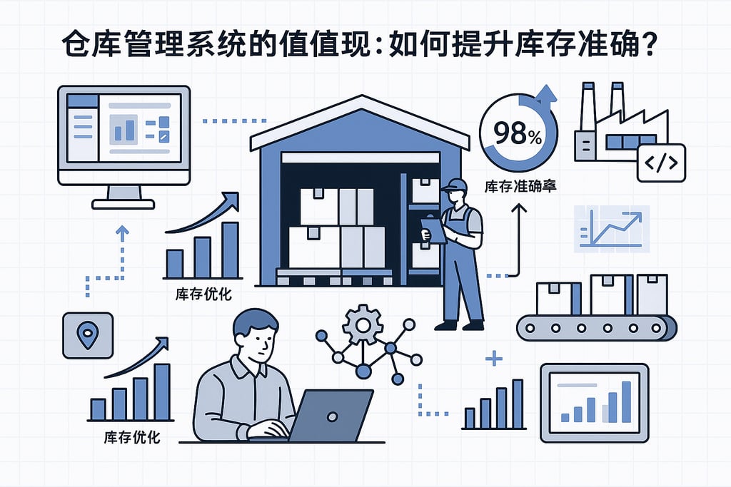 仓库管理系统的价值体现：如何提升库存准确率？