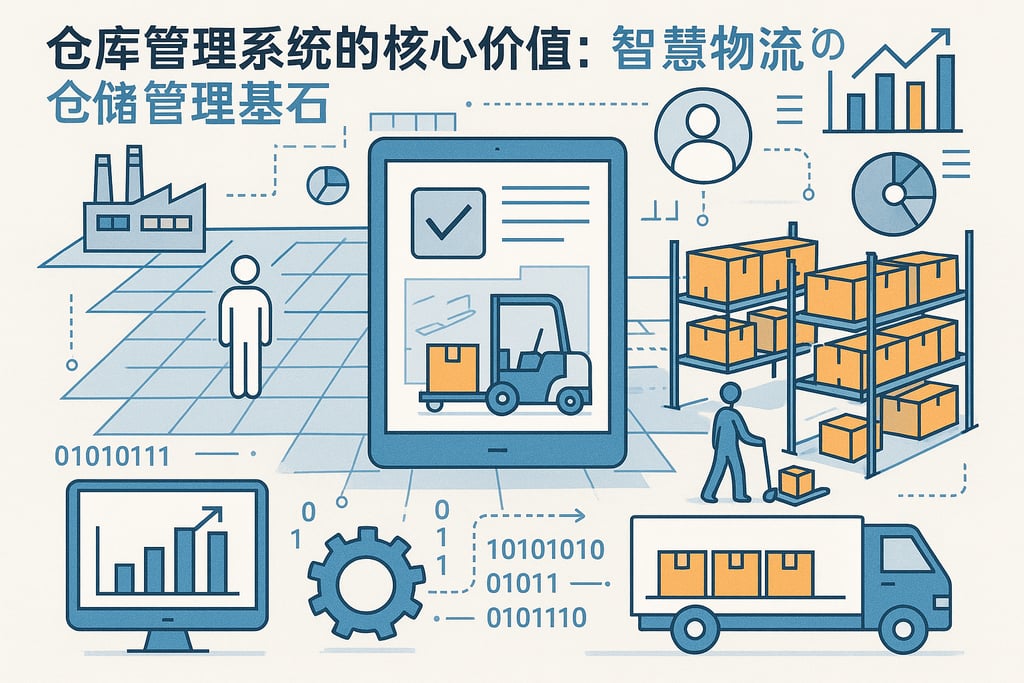 仓库管理系统的核心价值：智慧物流的仓储管理基石