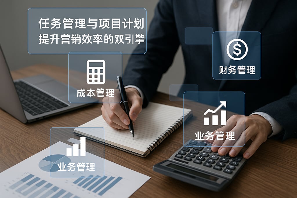 任务管理与项目计划，提升营销效率的双引擎