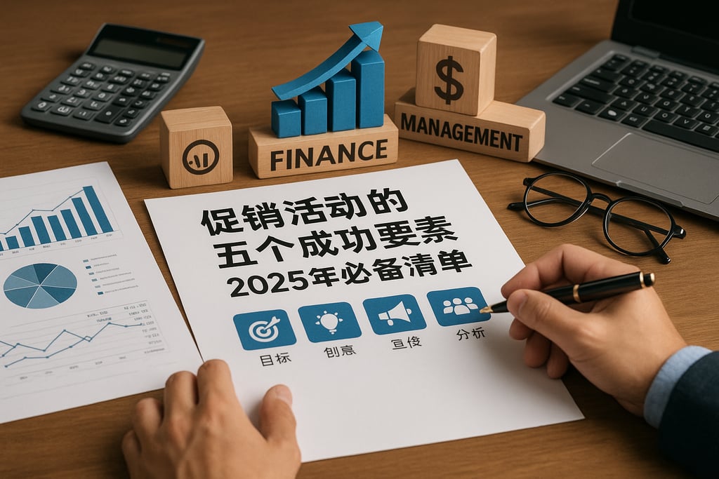 促销活动的五个成功要素，2025年必备清单