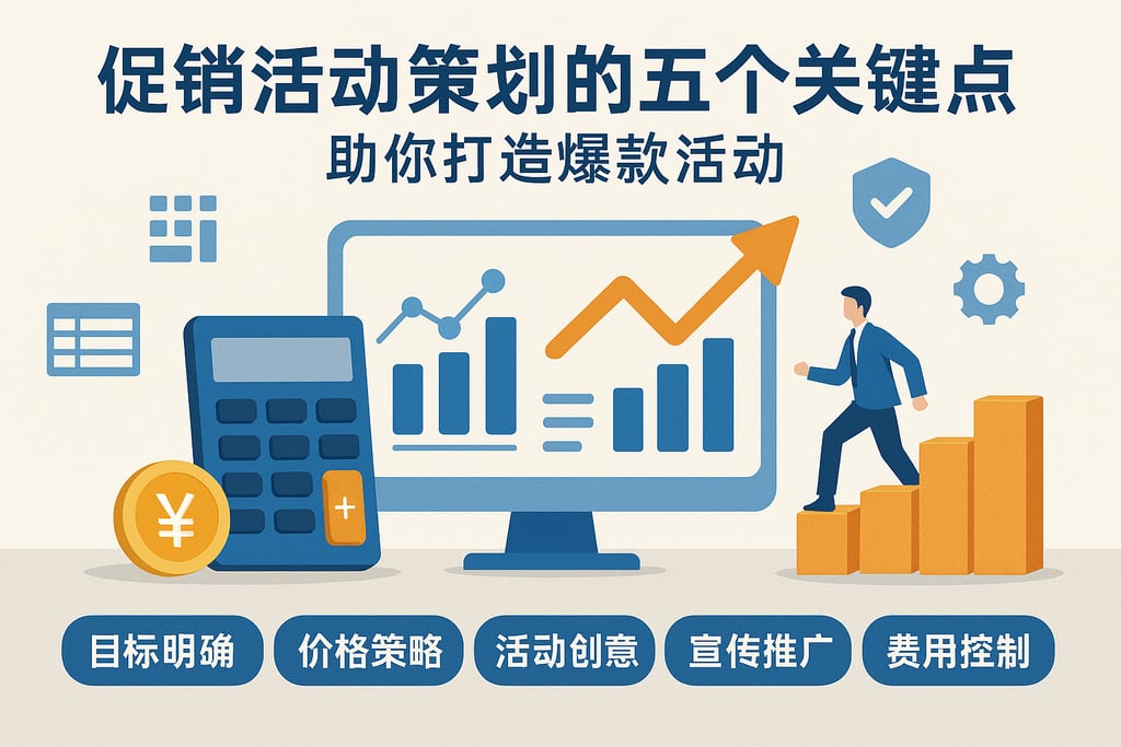 促销活动策划的五个关键点，助你打造爆款活动