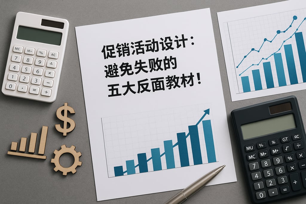 促销活动设计：避免失败的五大反面教材！