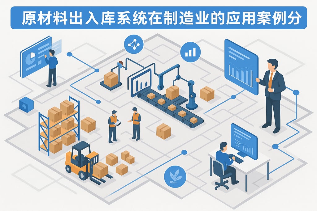 原材料出入库系统在制造业的应用案例分享