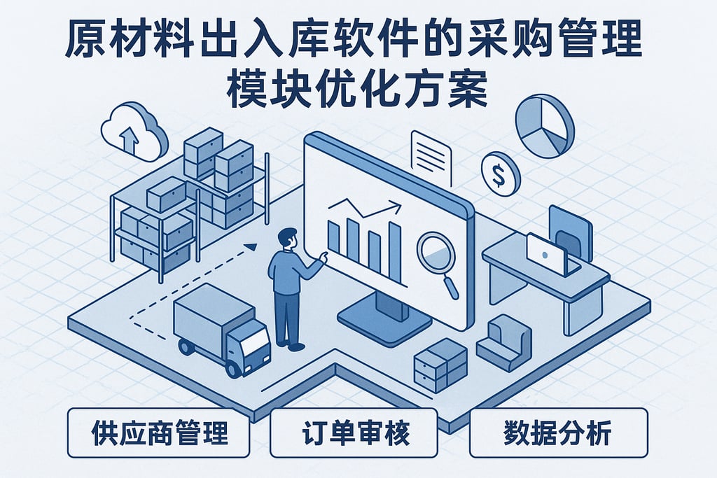 原材料出入库软件的采购管理模块优化方案