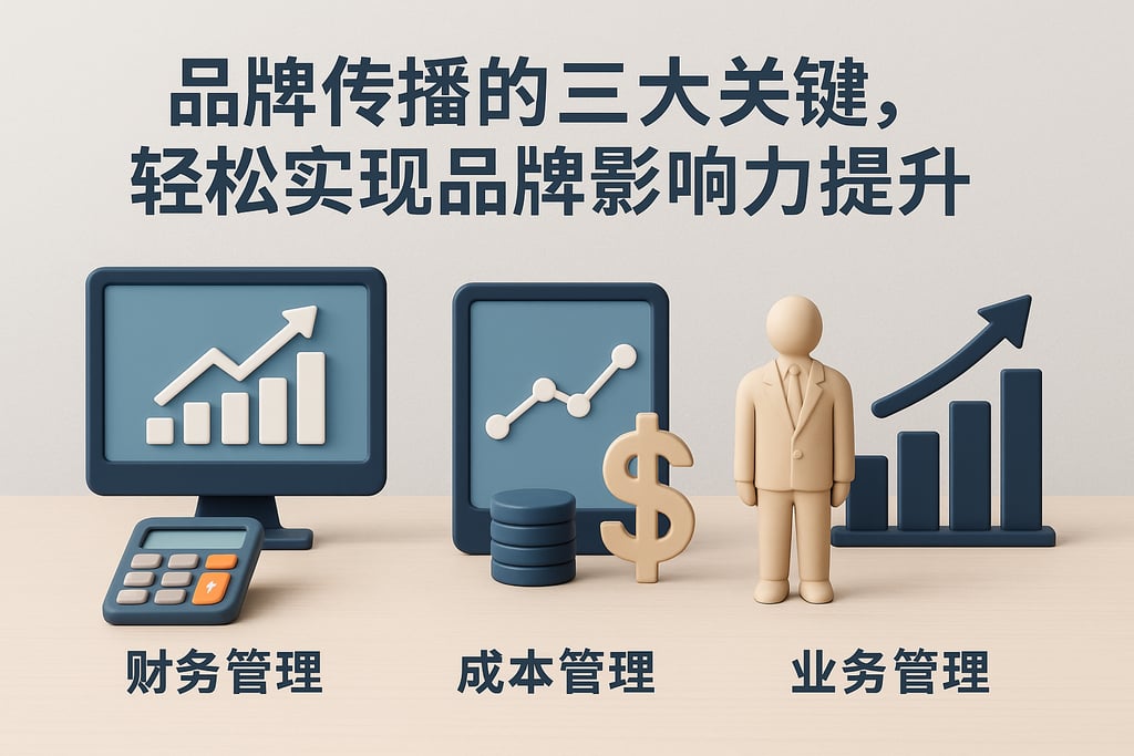 品牌传播的三大关键，轻松实现品牌影响力提升