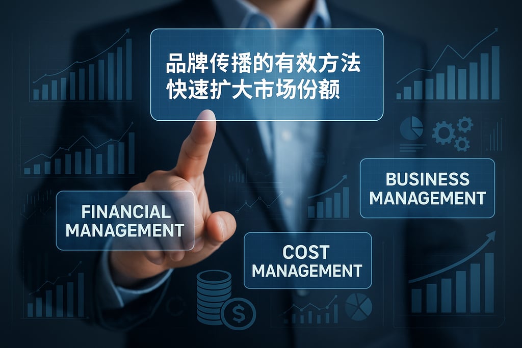 品牌传播的有效方法，快速扩大市场份额