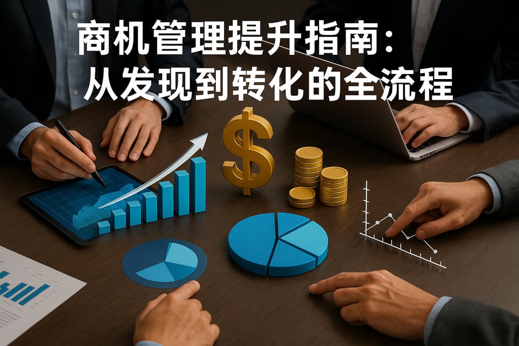 商机管理提升指南：从发现到转化的全流程