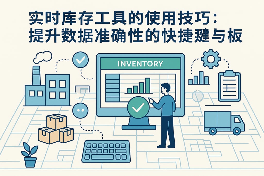 实时库存工具的使用技巧：提升数据准确性的快捷键与模板