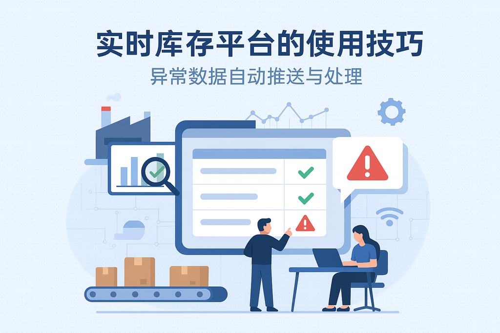 实时库存平台的使用技巧：异常数据自动推送与处理