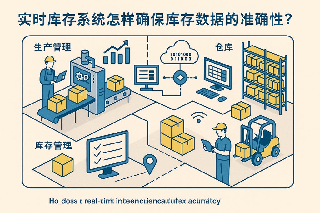 实时库存系统怎样确保库存数据的准确性？