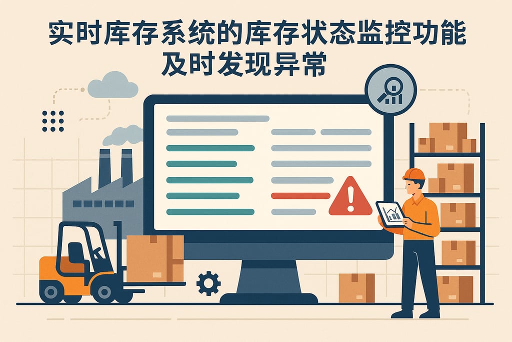 实时库存系统的库存状态监控功能及时发现异常