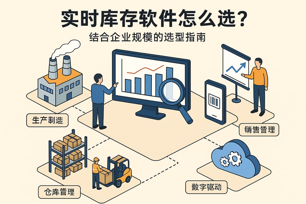 实时库存软件怎么选？结合企业规模的选型指南
