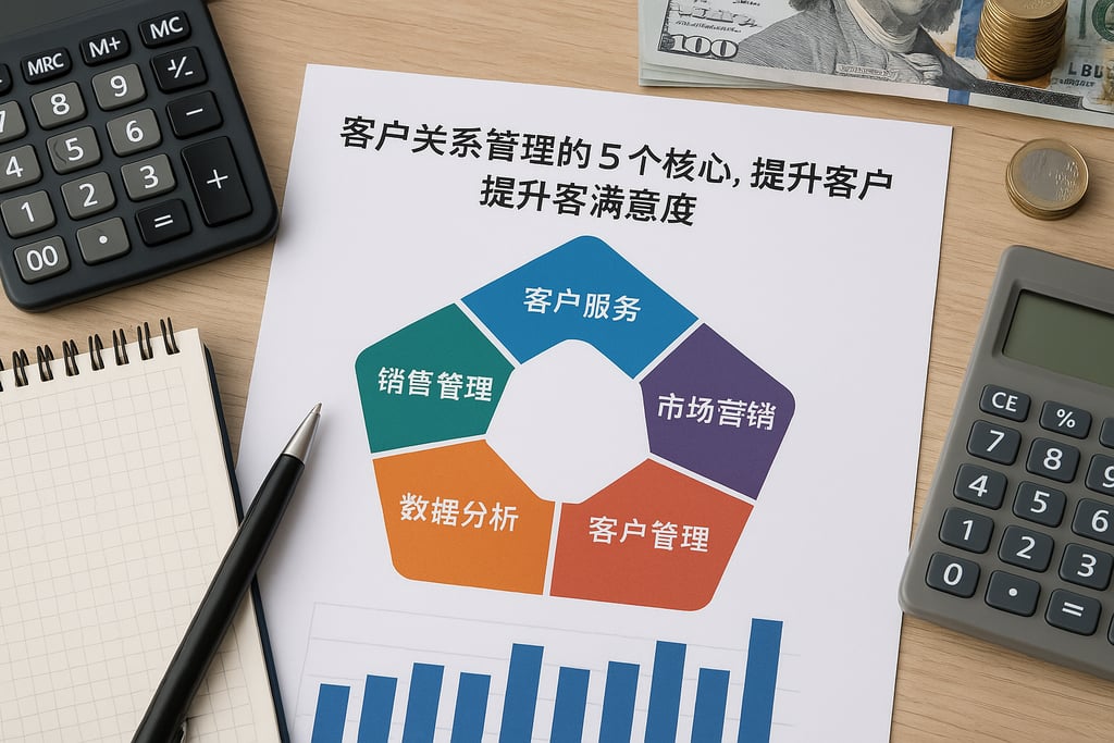 客户关系管理的5个核心，提升客户满意度