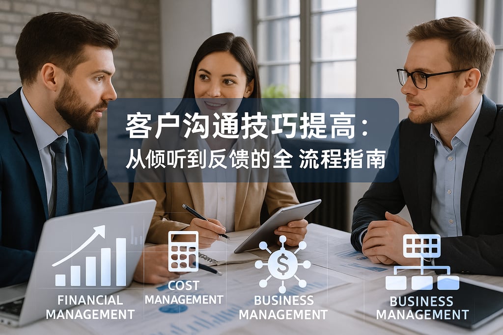 客户沟通技巧提高：从倾听到反馈的全流程指南