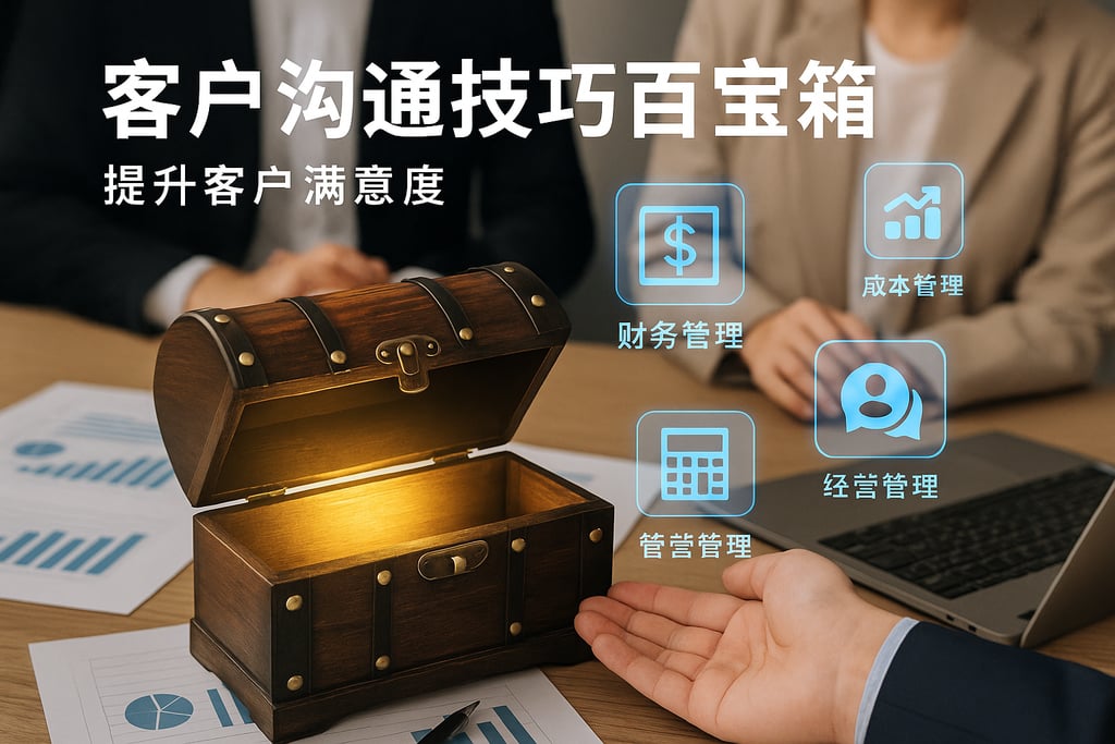 客户沟通技巧百宝箱，提升客户满意度