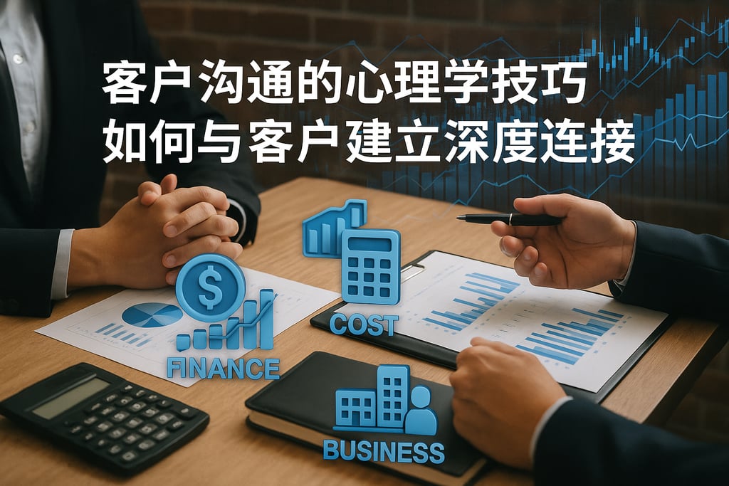 客户沟通的心理学技巧，如何与客户建立深度连接