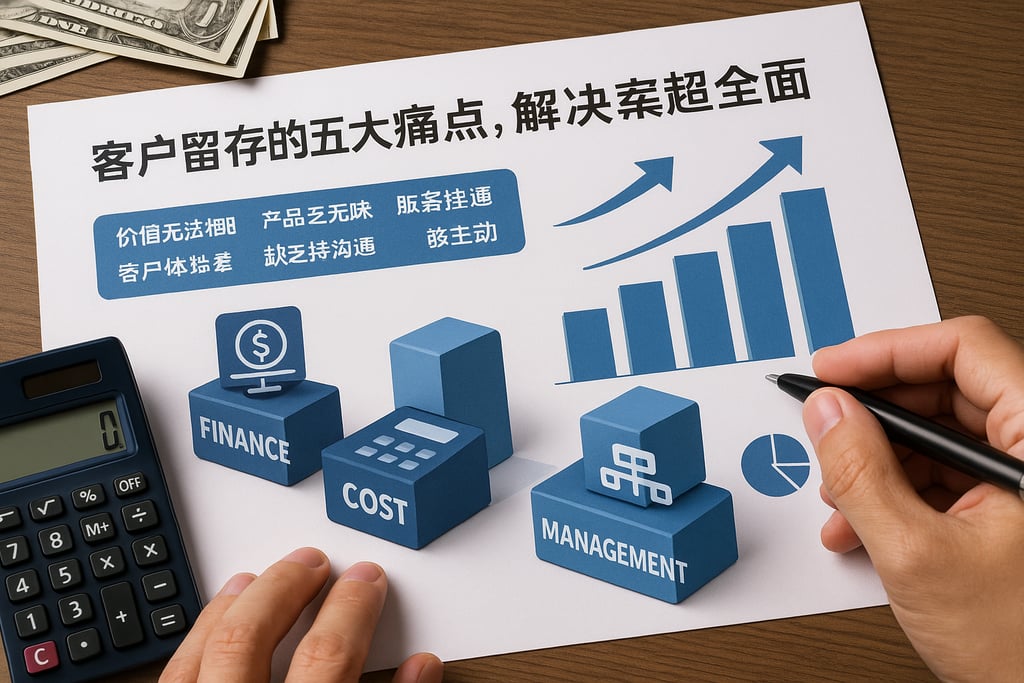 客户留存的五大痛点，解决方案超级全面
