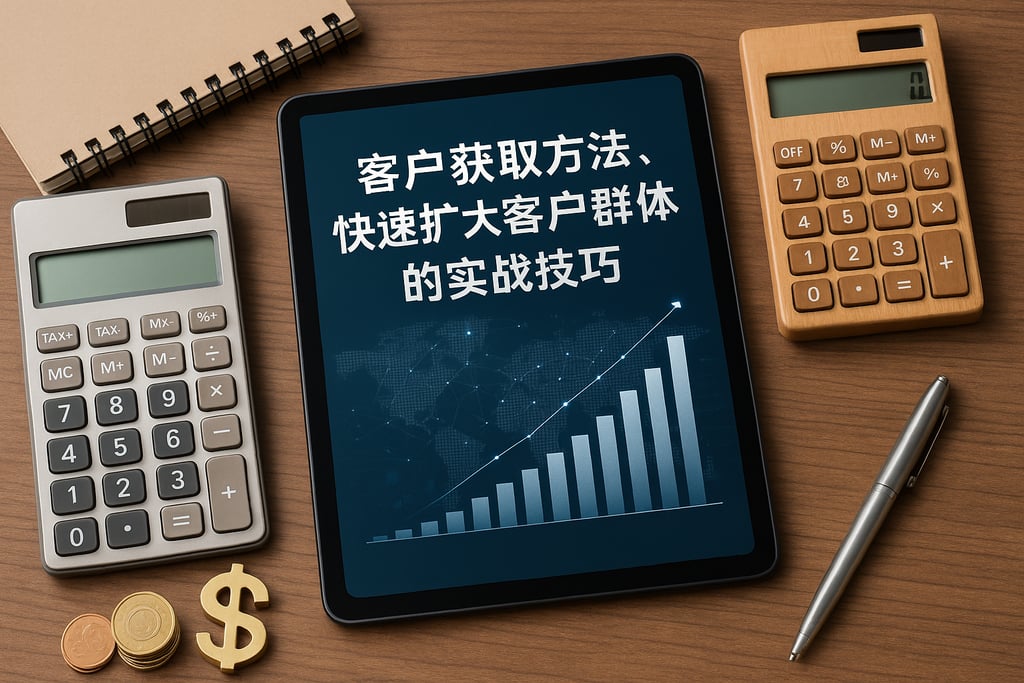 客户获取方法，快速扩大客户群体的实战技巧