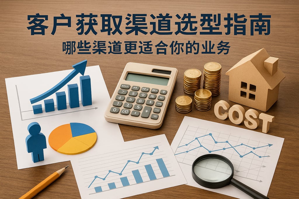 客户获取渠道选型指南，哪些渠道更适合你的业务