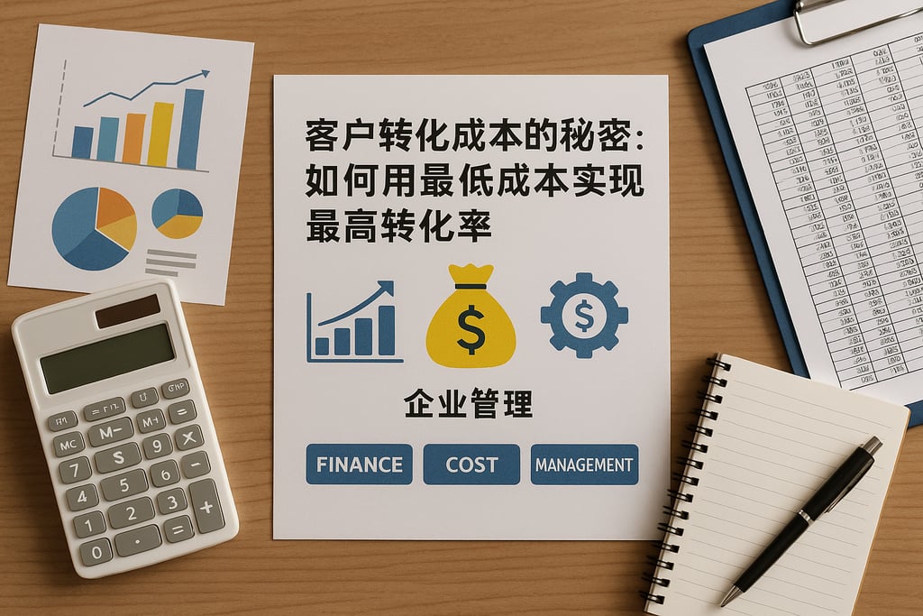 客户转化成本的秘密：如何用最低成本实现最高转化率