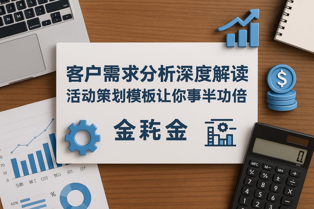 客户需求分析深度解读，活动策划模板让你事半功倍