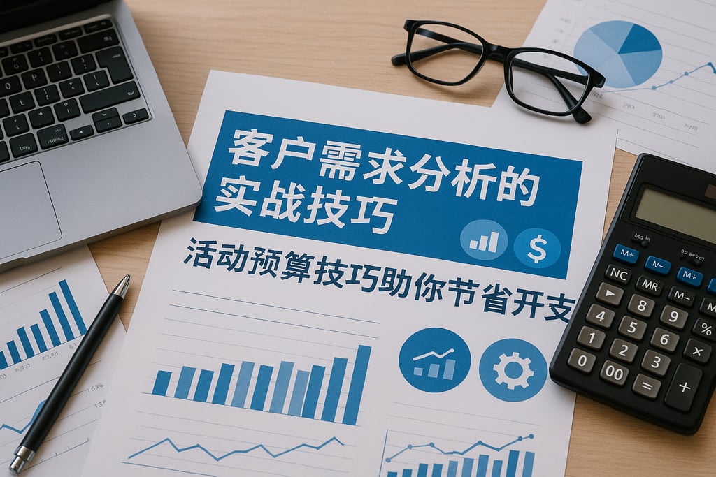 客户需求分析的实战技巧，活动预算技巧助你节省开支