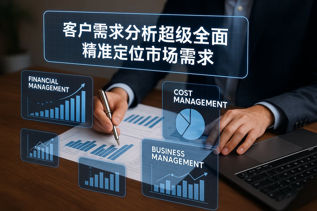 客户需求分析超级全面，精准定位市场需求