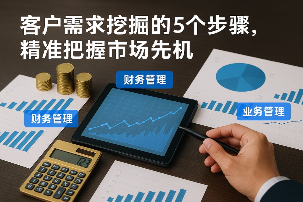 客户需求挖掘的5个步骤，精准把握市场先机