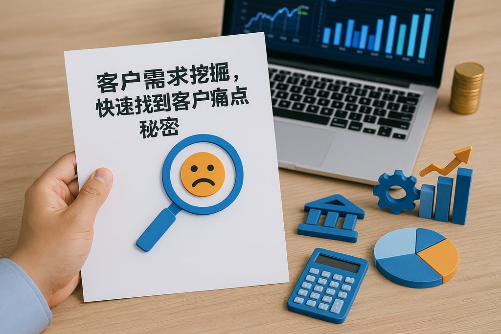 客户需求挖掘，快速找到客户痛点的秘密