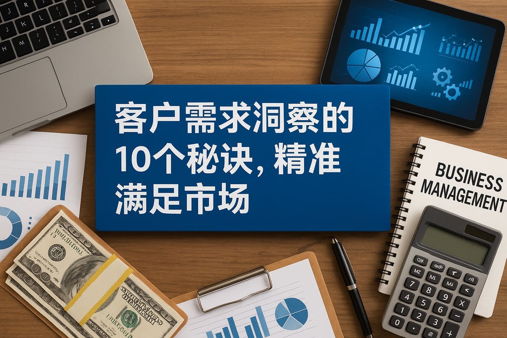 客户需求洞察的10个秘诀，精准满足市场