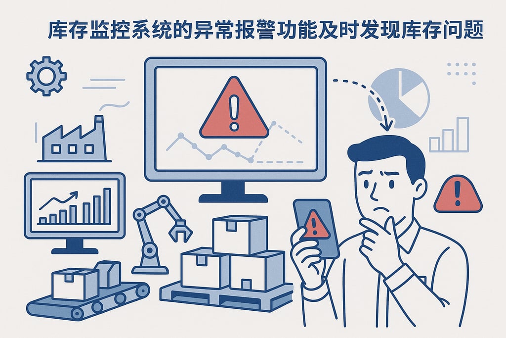 库存监控系统的异常报警功能及时发现库存问题