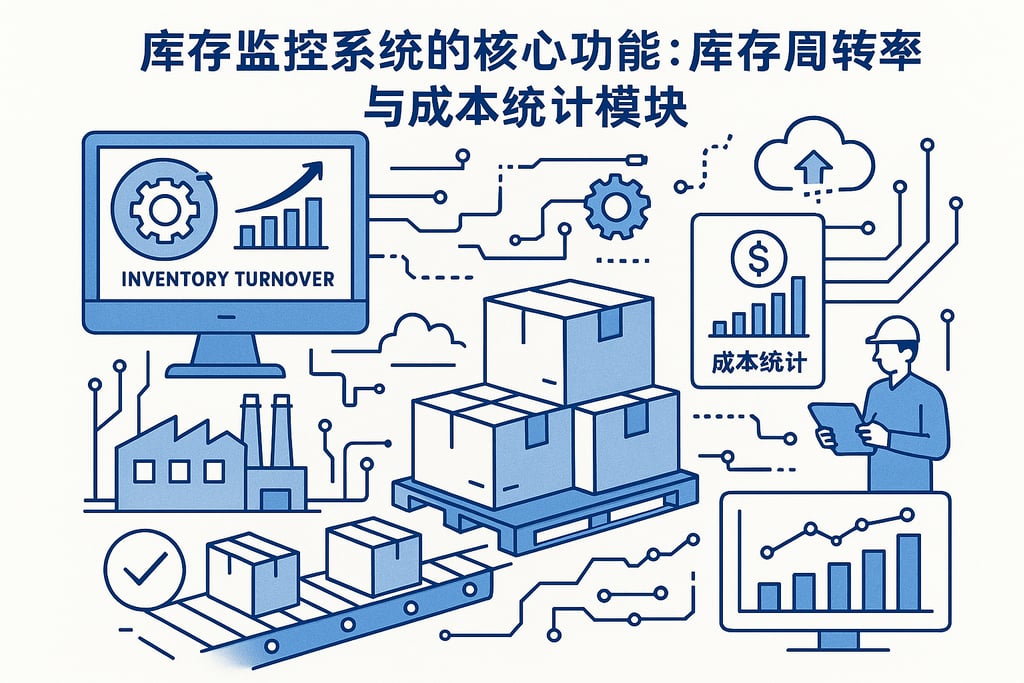 库存监控系统的核心功能：库存周转率与成本统计模块