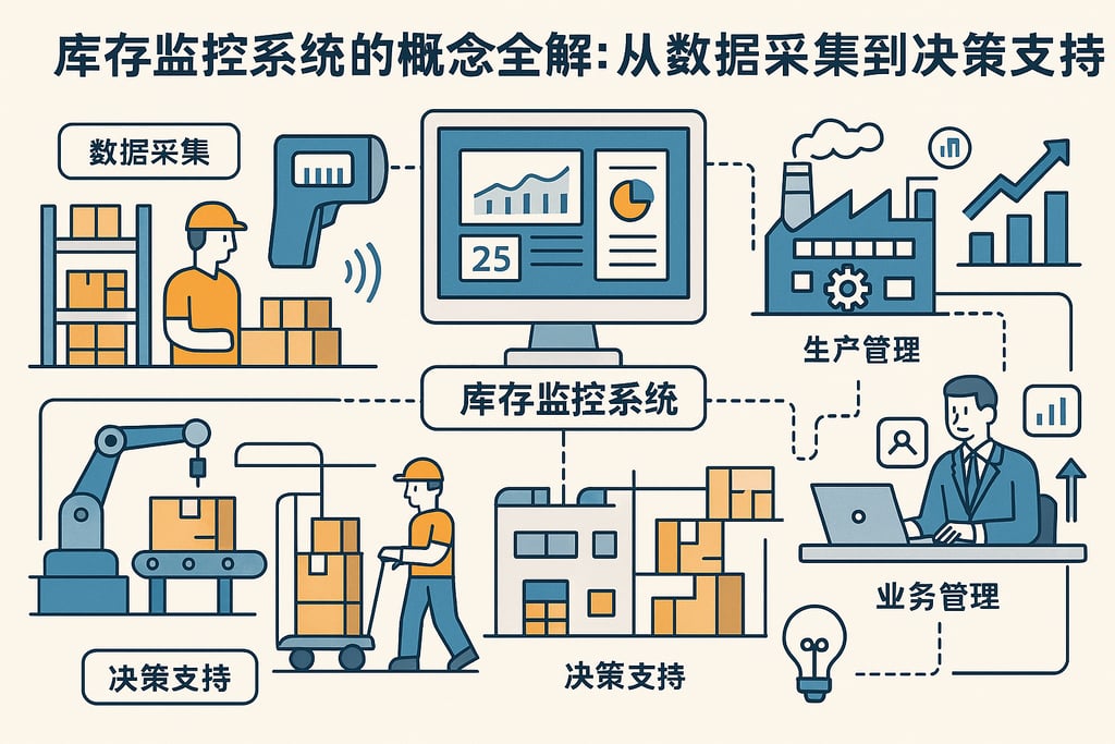 库存监控系统的概念全解：从数据采集到决策支持的逻辑