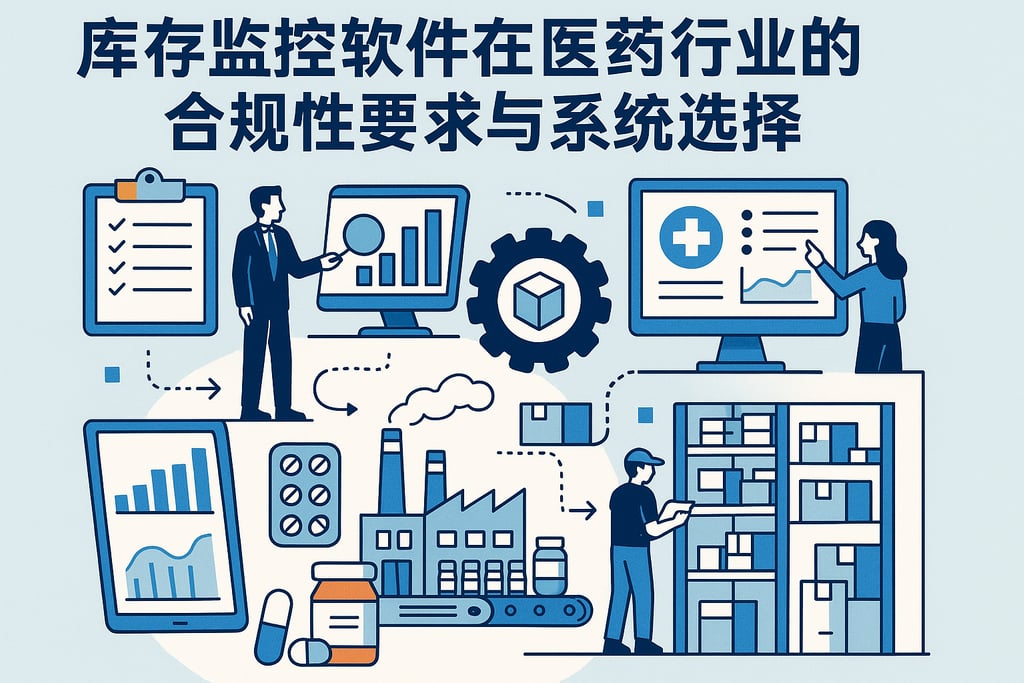 库存监控软件在医药行业的合规性要求与系统选择