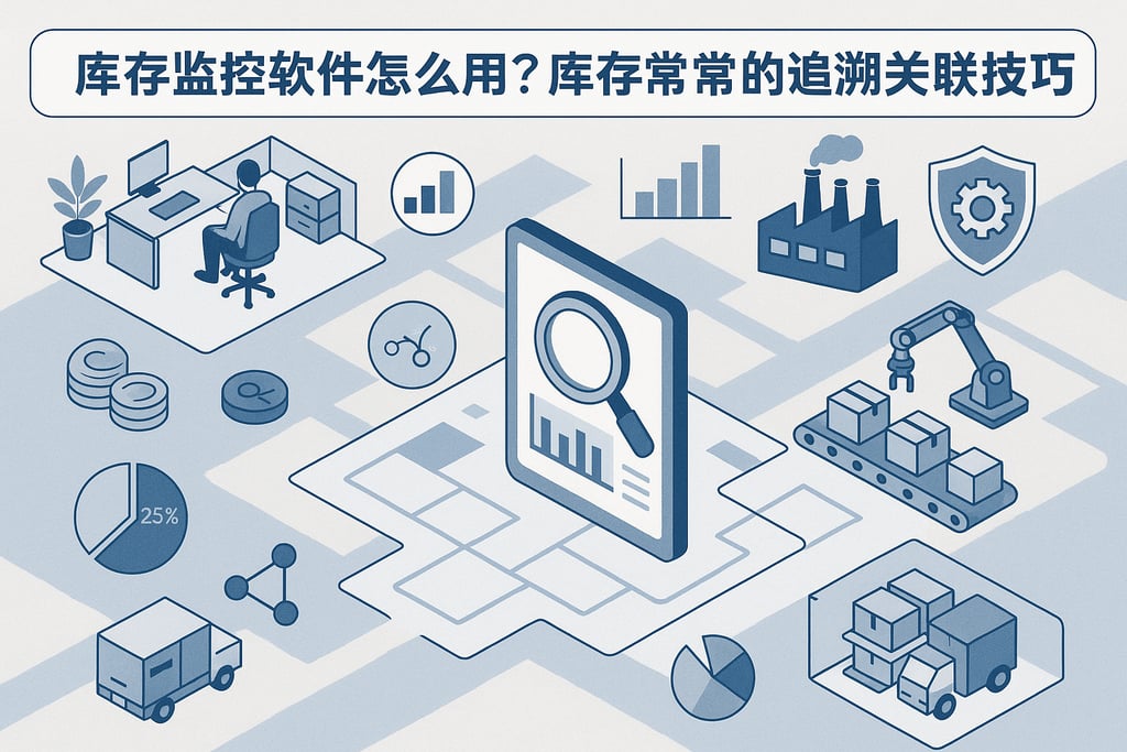 库存监控软件怎么用？库存异常的追溯与质量关联技巧